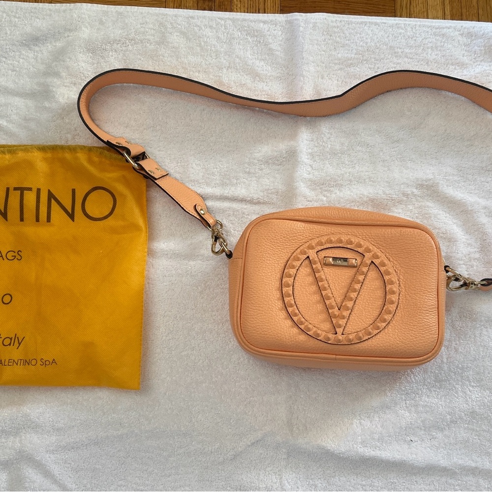 Valentino Apricot Crossbody Bag